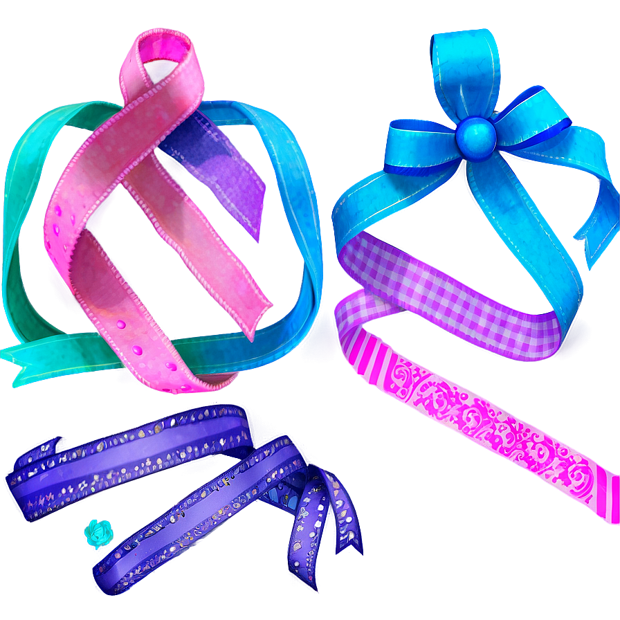 Ribbons D PNG