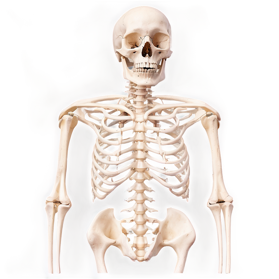 Ribcage And Thoracic Bones Png 06132024 PNG