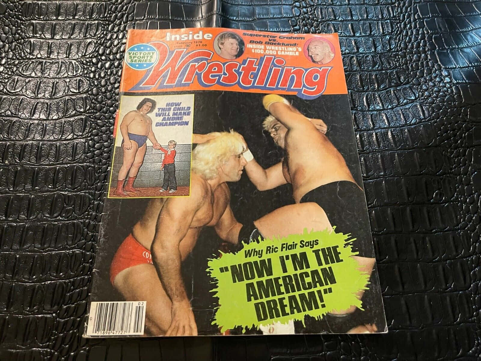 Ric Flair Inside Wrestling Front Cover 1978 Wallpaper