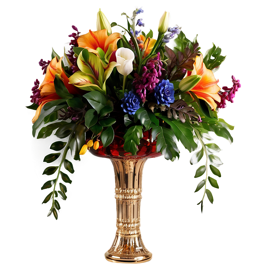 Rich Floral Arrangement Png 06252024 PNG