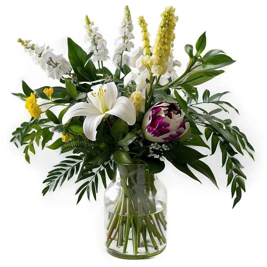 Rich Floral Arrangement Png Ymu78 PNG