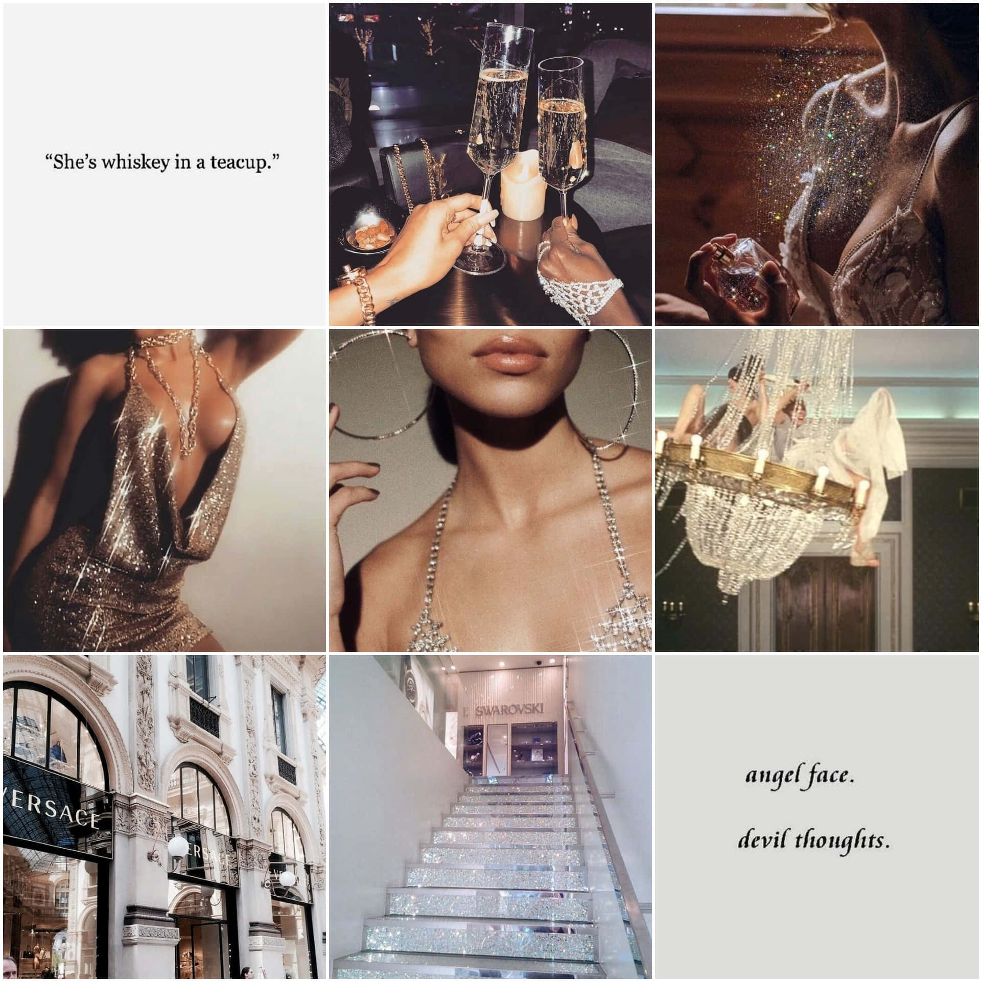 Rich Girl Glamour Collage.jpg Wallpaper