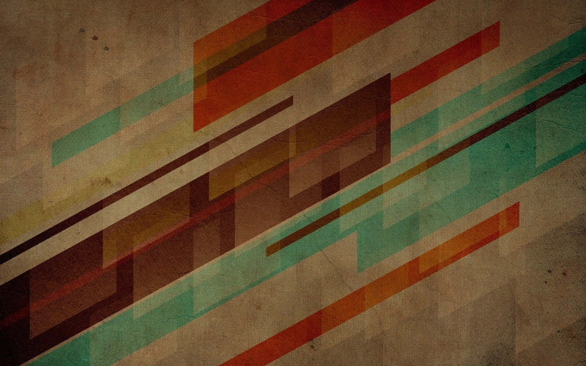 Rich Tapestry Of Retro Colors Wallpaper