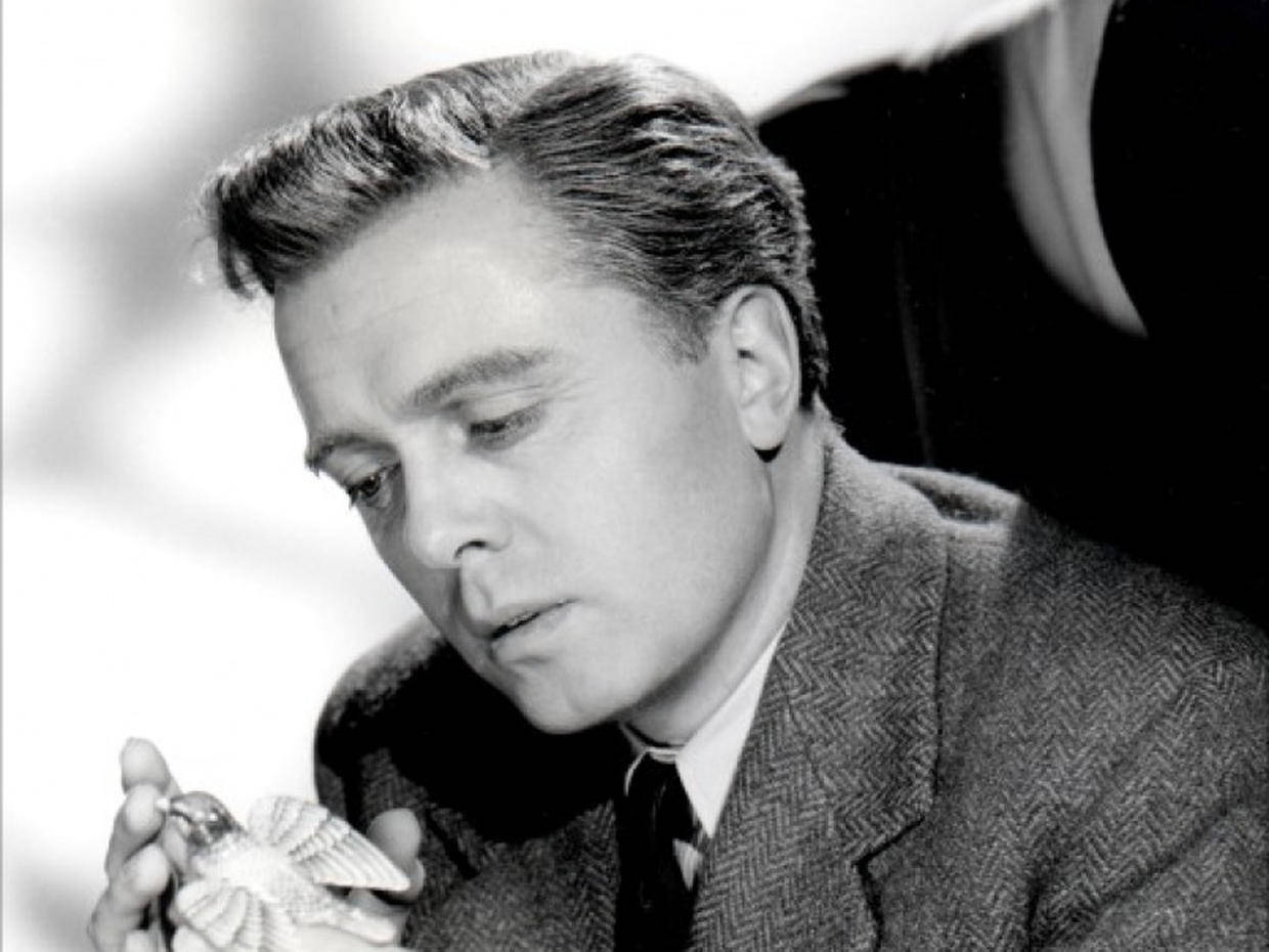 Richard Attenborough Young Black And White Wallpaper