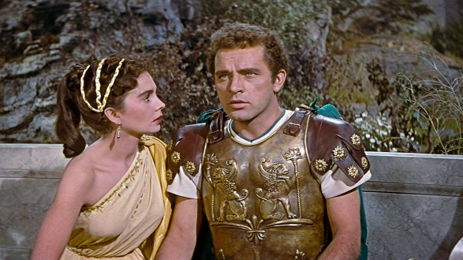 Richard Burton som Marcellus Gallio i 1964-filmen 'Julius Caesar' Wallpaper