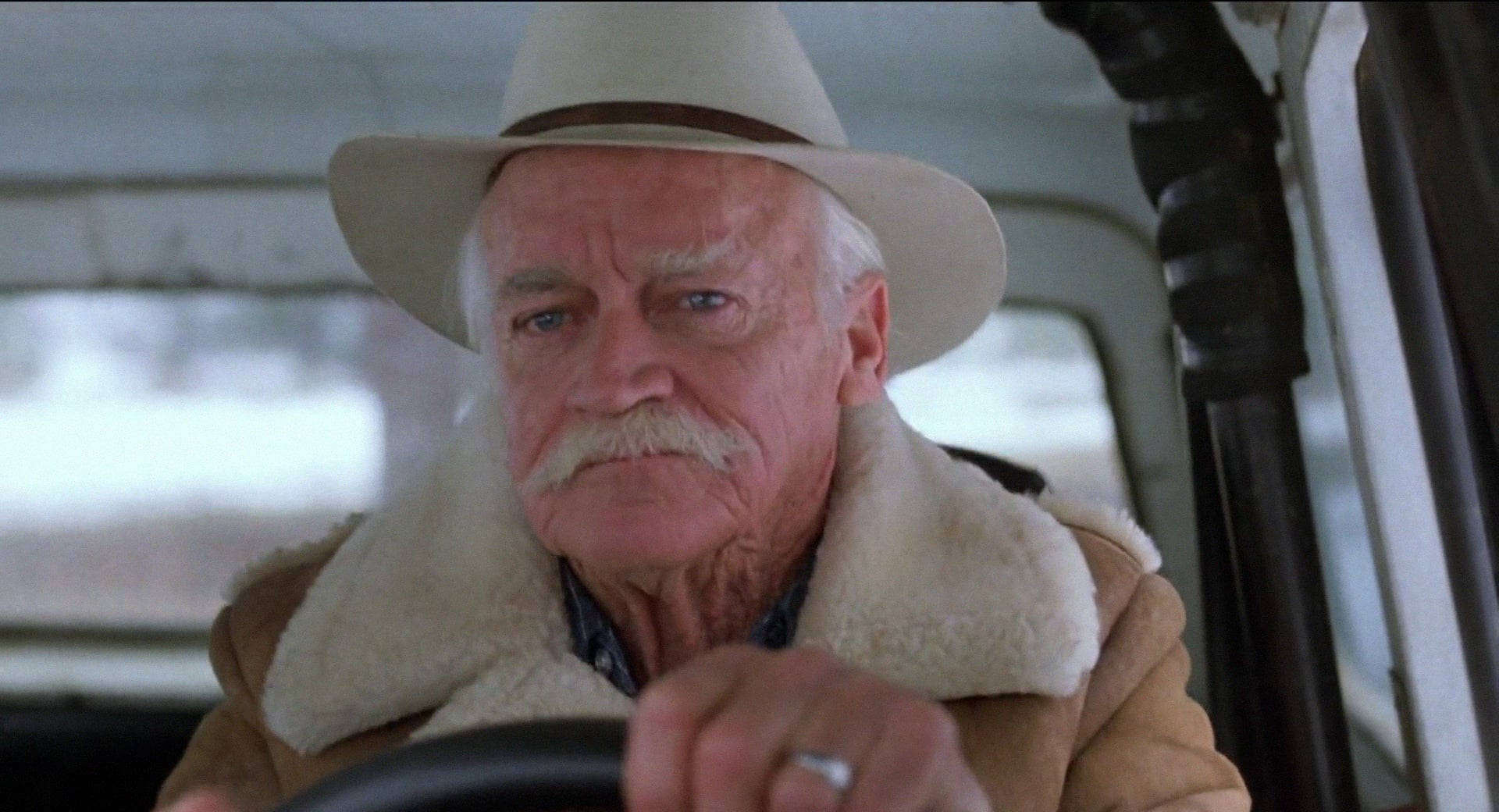 Richard Farnsworth Cowboy Driving Wallpaper