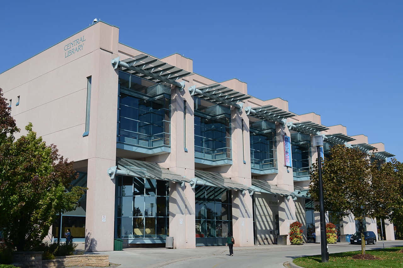 Richmond Hill Central Library Exterior Wallpaper