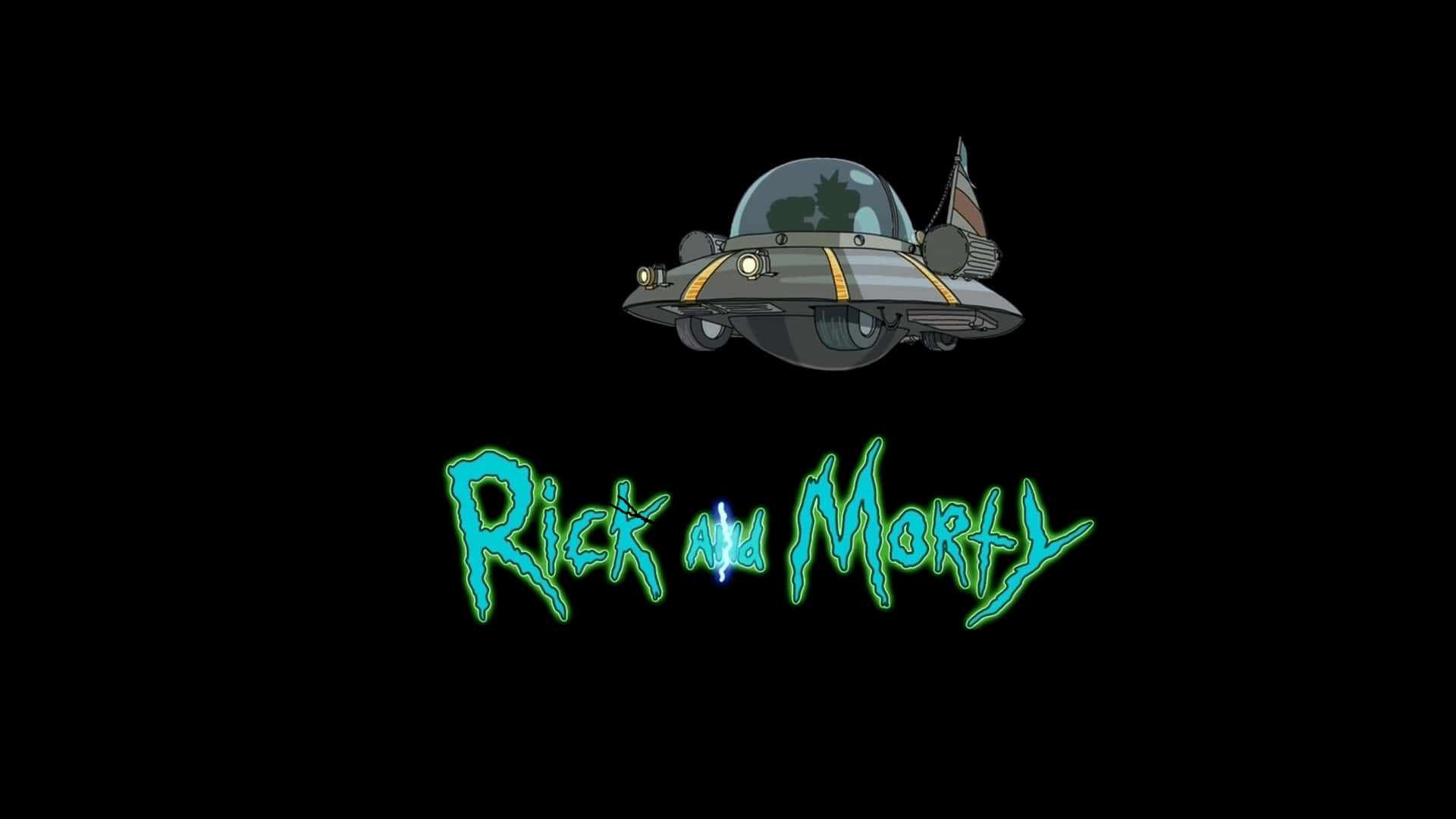 "Explore the Wild West with Rick and Morty in this whacky Backwoods Adventure." Wallpaper