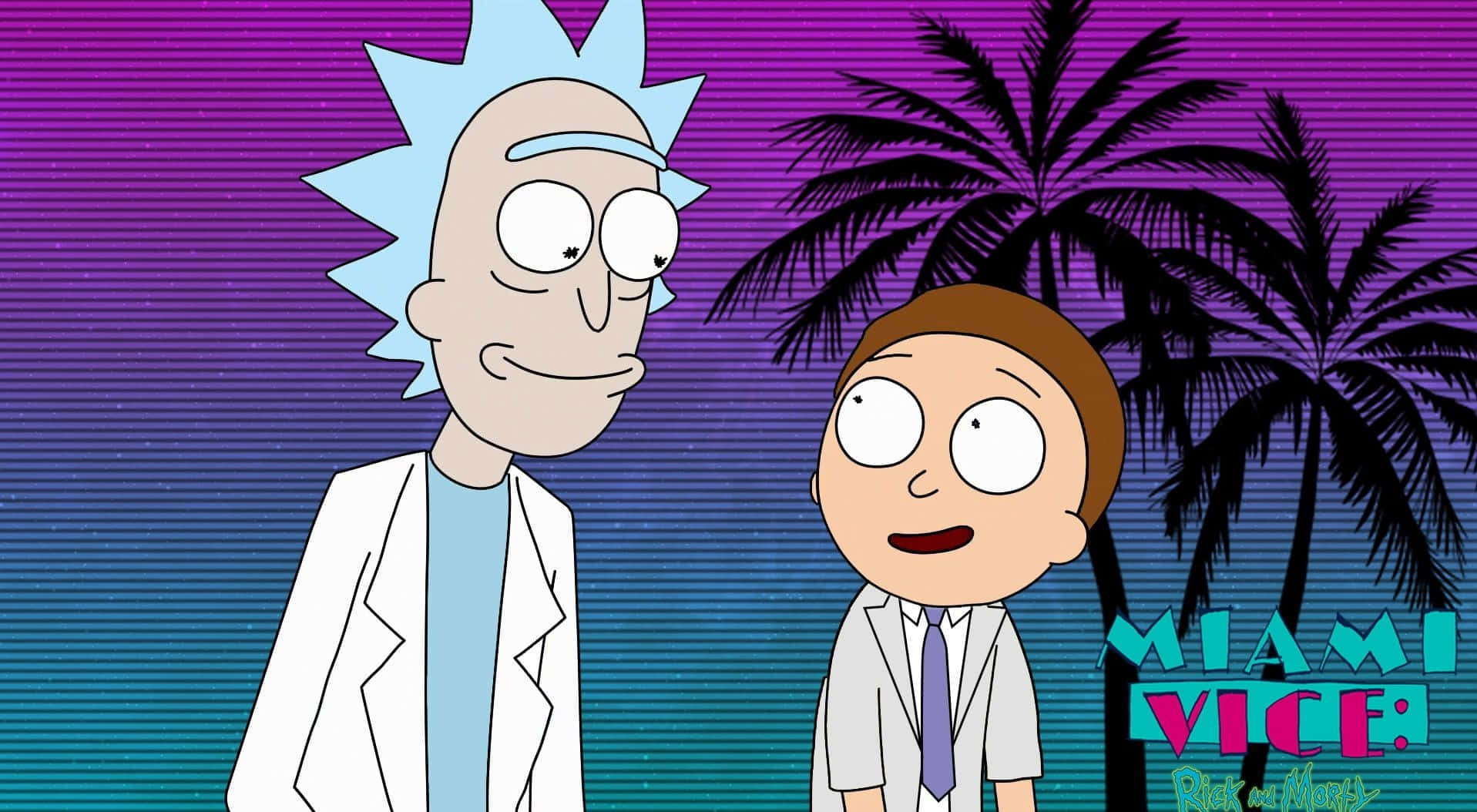 "Come join Rick and Morty on their wild adventures - even in Backwoods!" Wallpaper