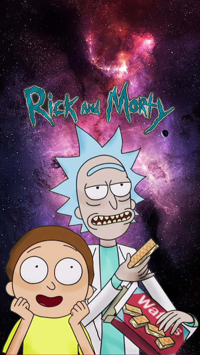 Rick og Morty Backwoods - en kosmisk eventyr venter! Wallpaper