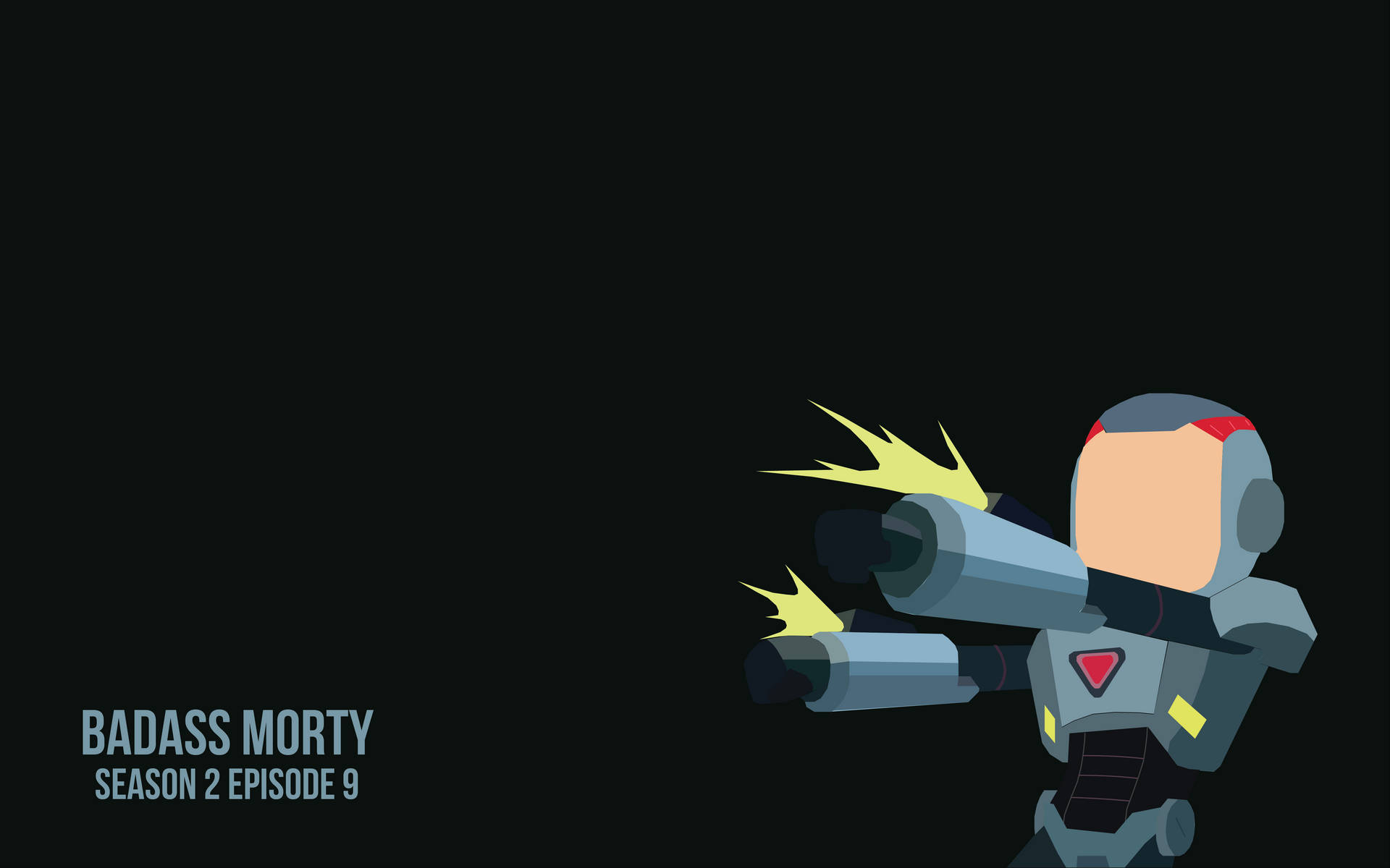 Rick And Morty PC 4K Badass Morty Wallpaper