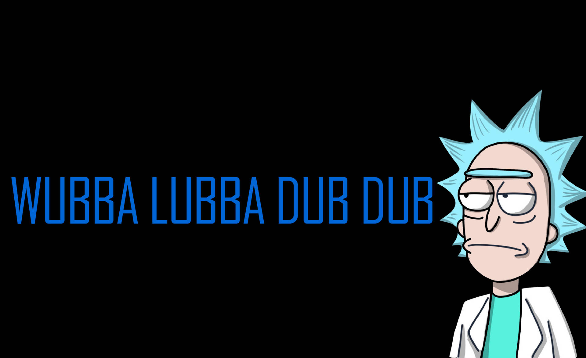 Rick And Morty Pc 4k Catchphrase Background
