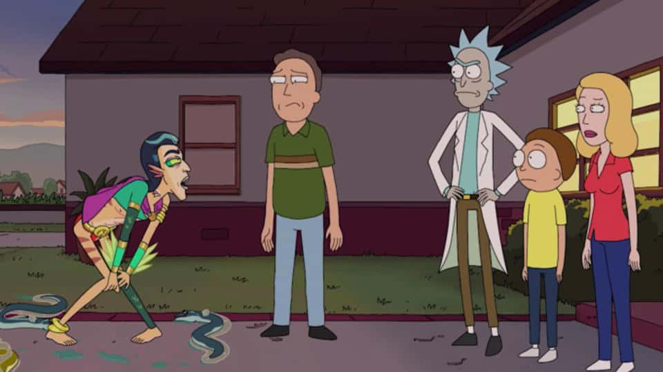 Have an out-of-this-world adventure with Rick and Morty