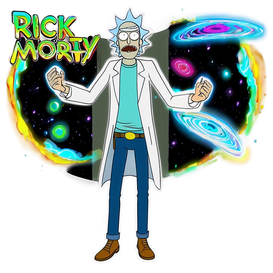 Rick And Morty Portal Jump Png Kih41 PNG