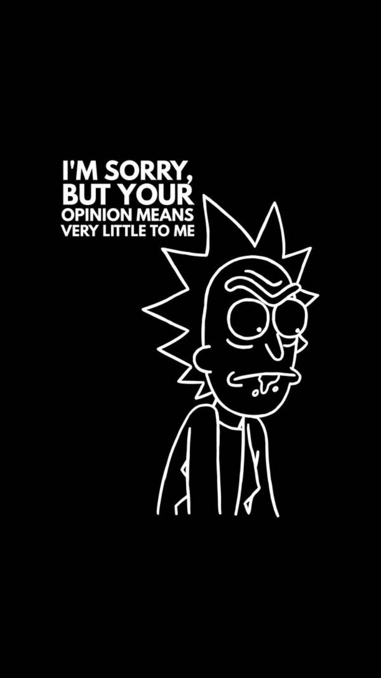 TV Show Rick and Morty Morty Smith With Colorful Words Background Movies,  HD wallpaper