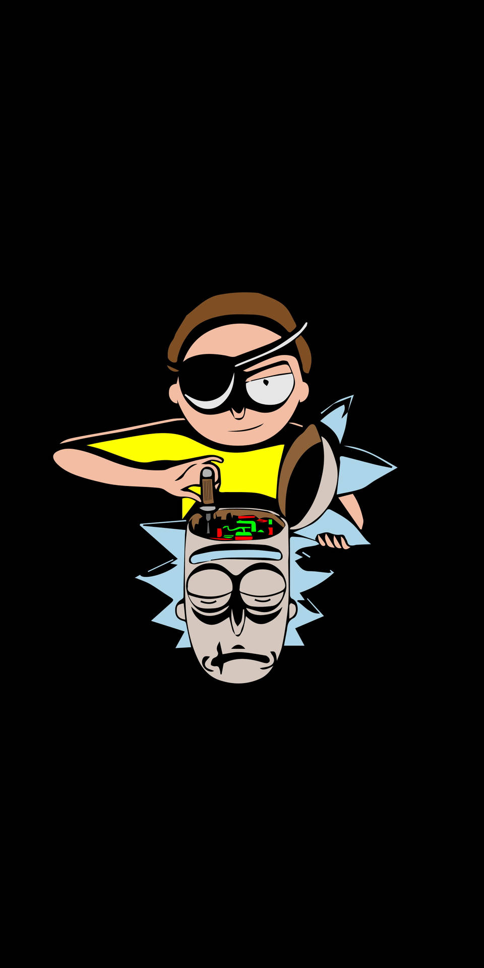 Rick And Morty Stoner Fixing Head