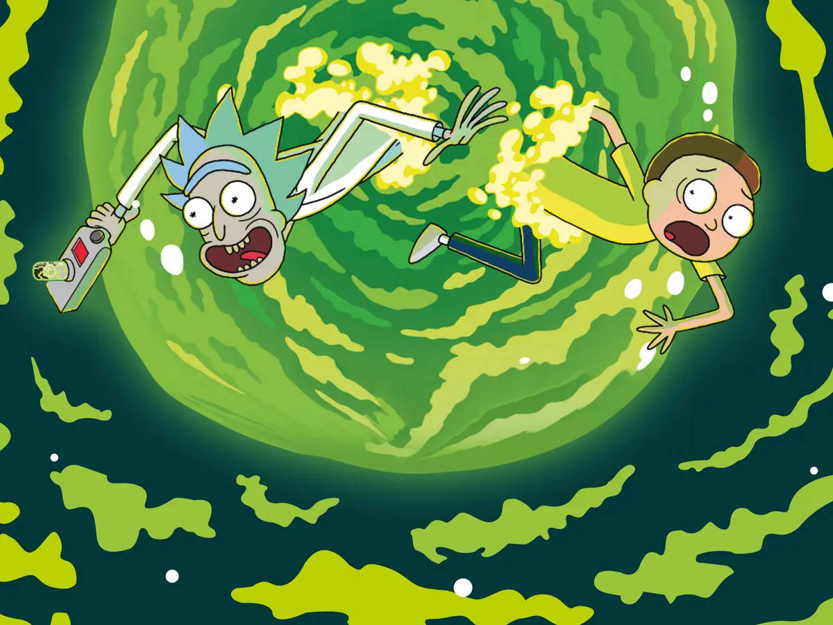 Download Rick And Morty Weed Wallpaper 