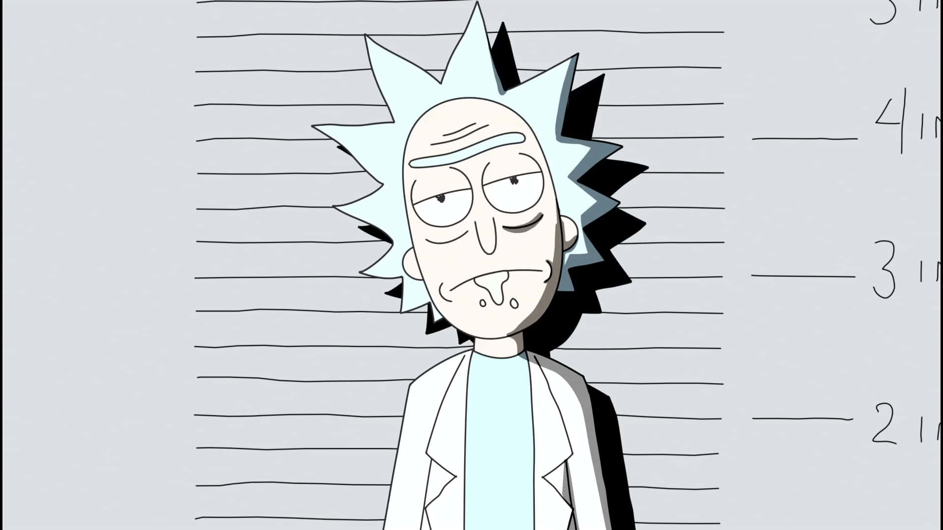 Rick And Morty Zoom Background Drooling