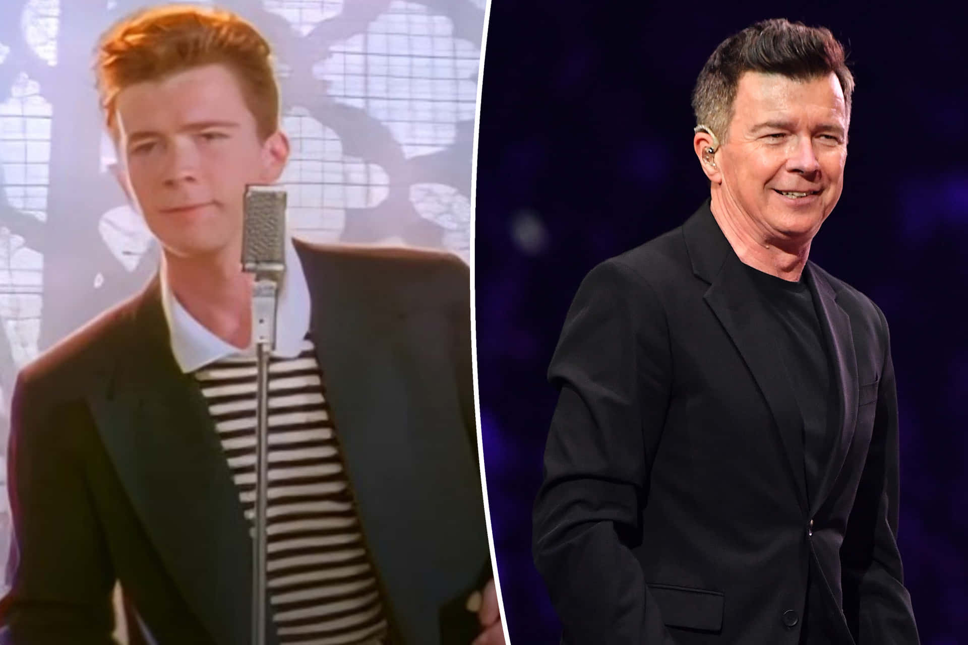 "Rick Astley on Stage" Wallpaper