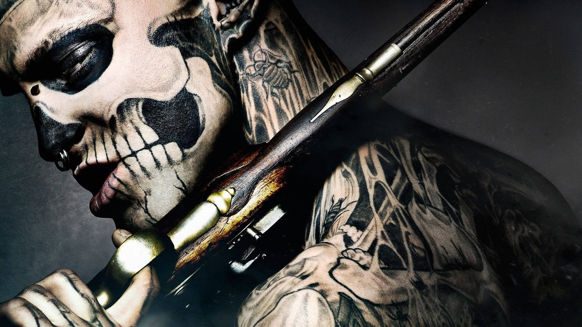 Rick Genest Zombie Boy Tattoo Wallpaper