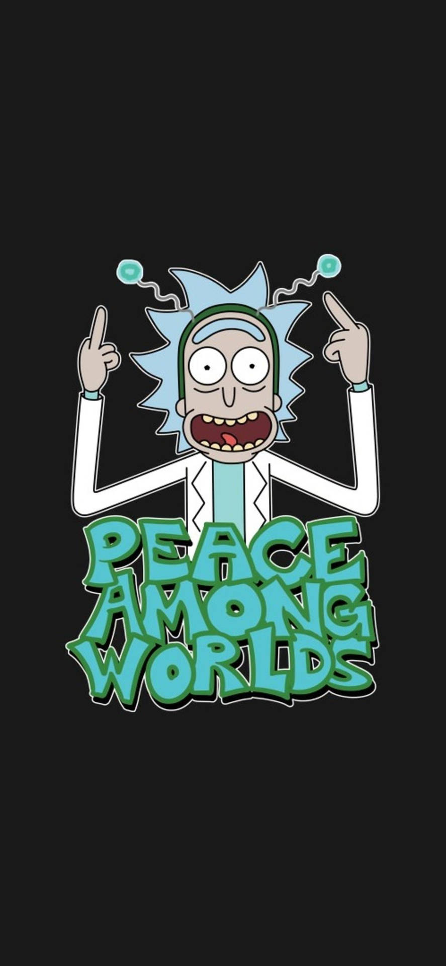 Rick Peace Among Worlds Iphone Background