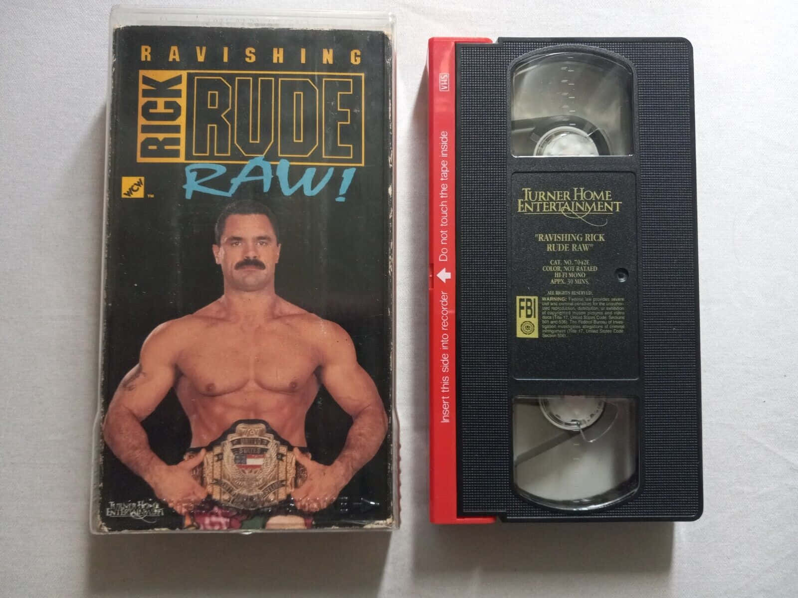 RickRude WWE Raw Legende VHS Kassette Wallpaper