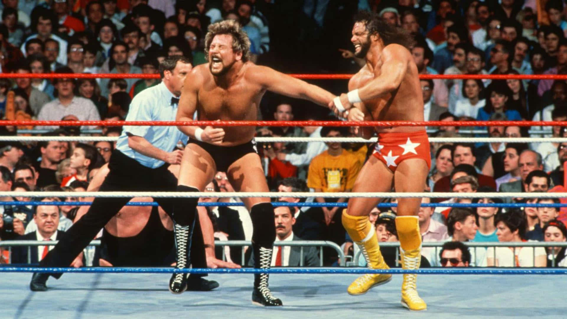 Rick Rude WWE WrestleMania IV Photography Wallpaper