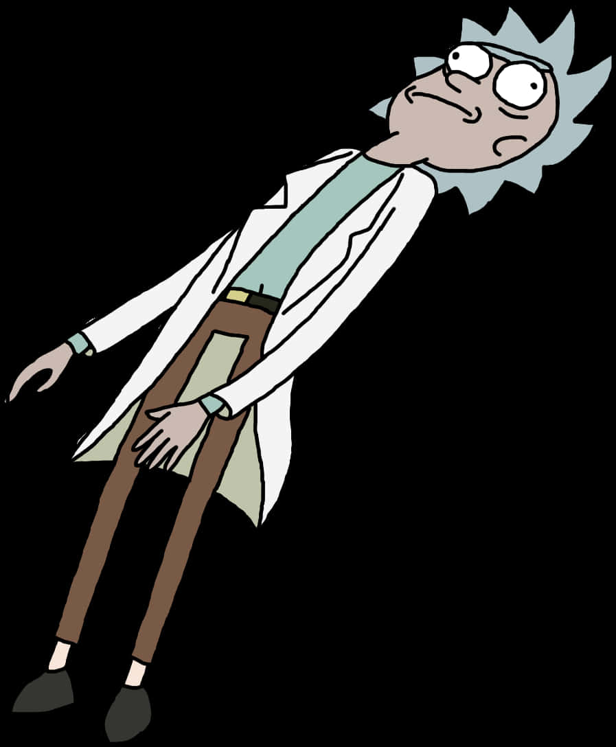 Rick Sanchez Standing Rickand Morty PNG