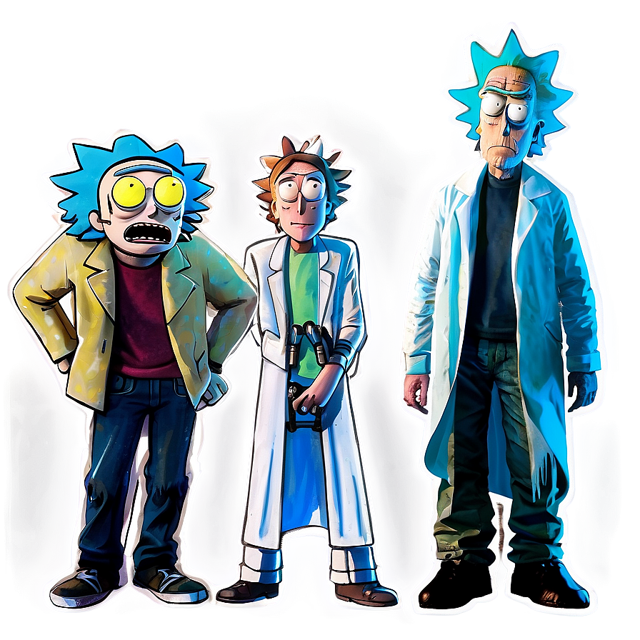 Rick With Morty Png Rwn PNG