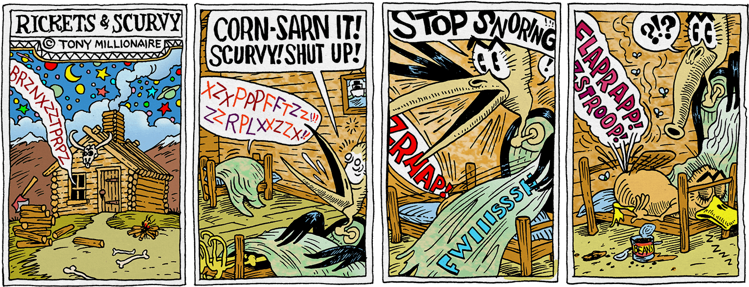 Rickets_and_ Scurvy_ Comic_ Strip_by_ Tony_ Millionaire PNG