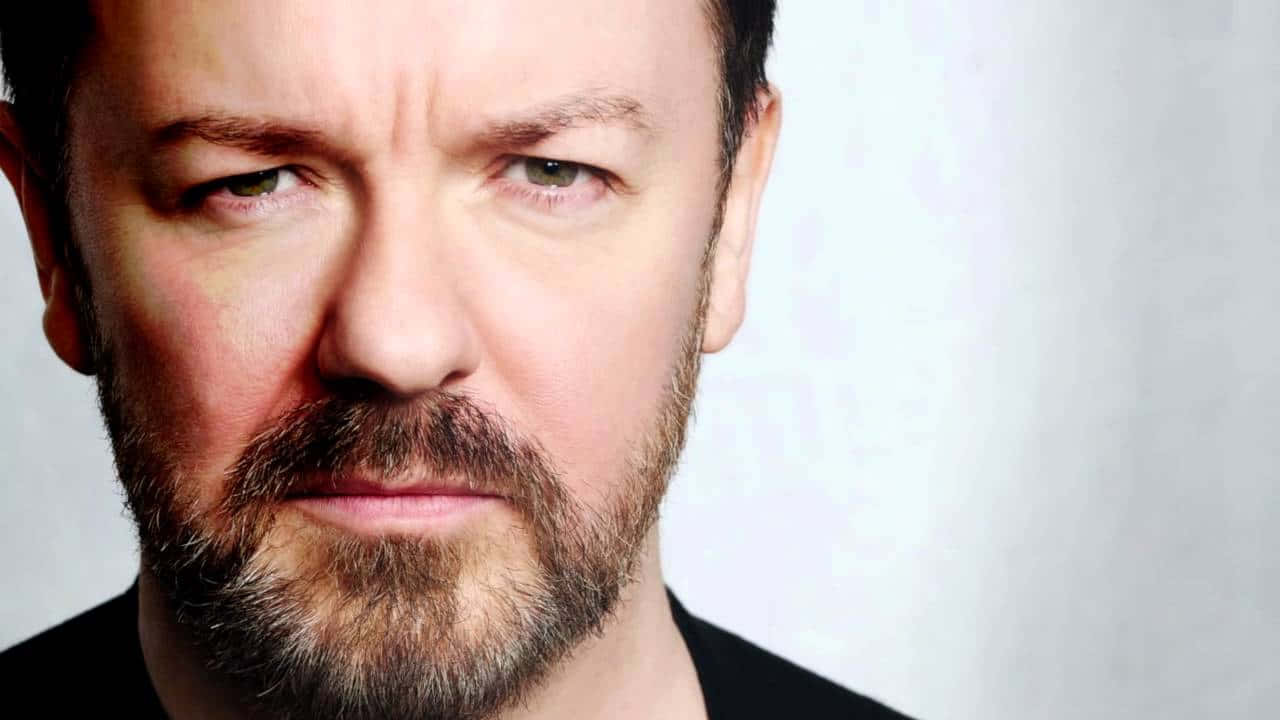 Comediantey Actor Galardonado Ricky Gervais Fondo de pantalla