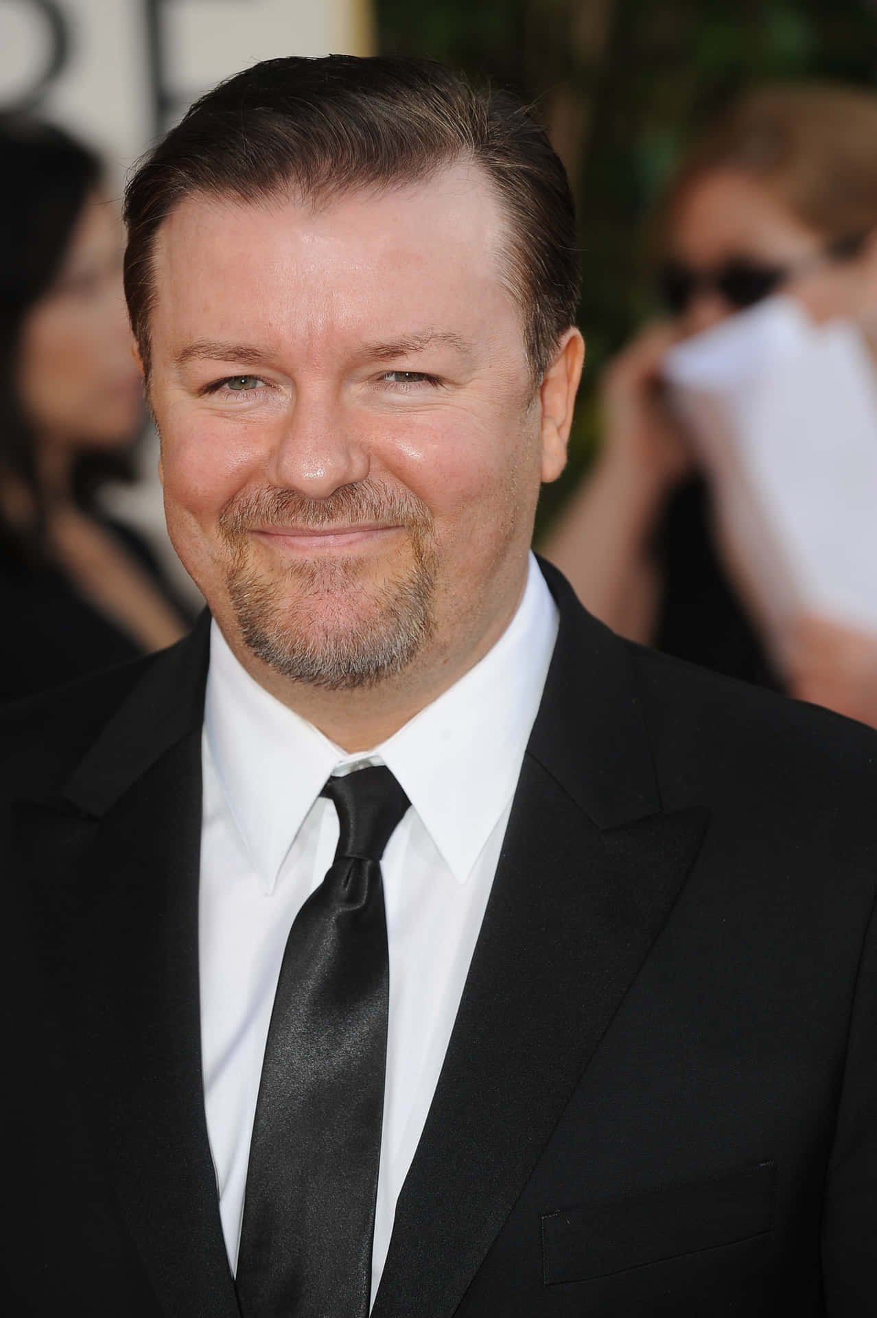 Galardonadocomediante Británico Ricky Gervais Fondo de pantalla