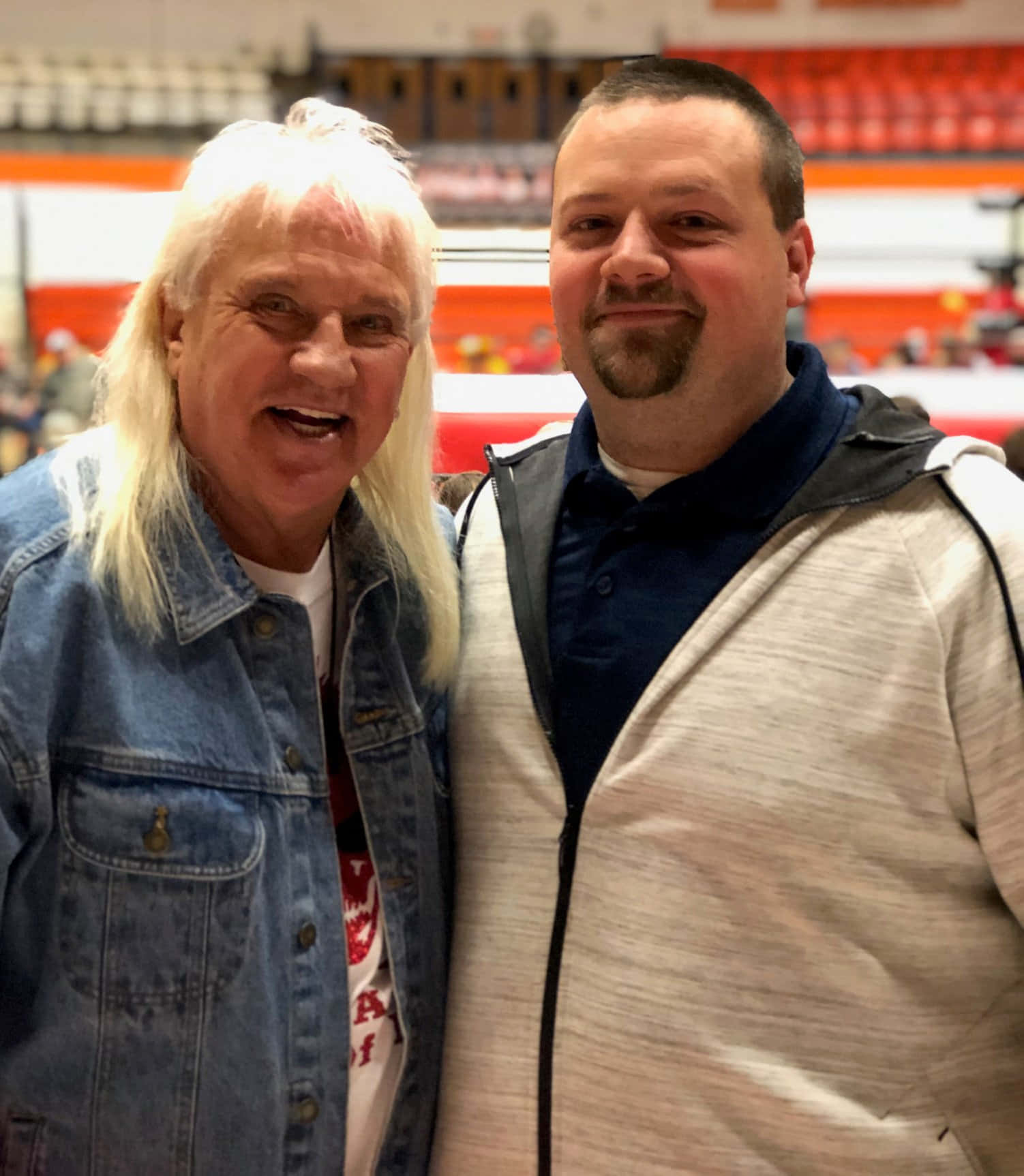 Ricky Morton Photograph With Scotty Campbell Wallpaper