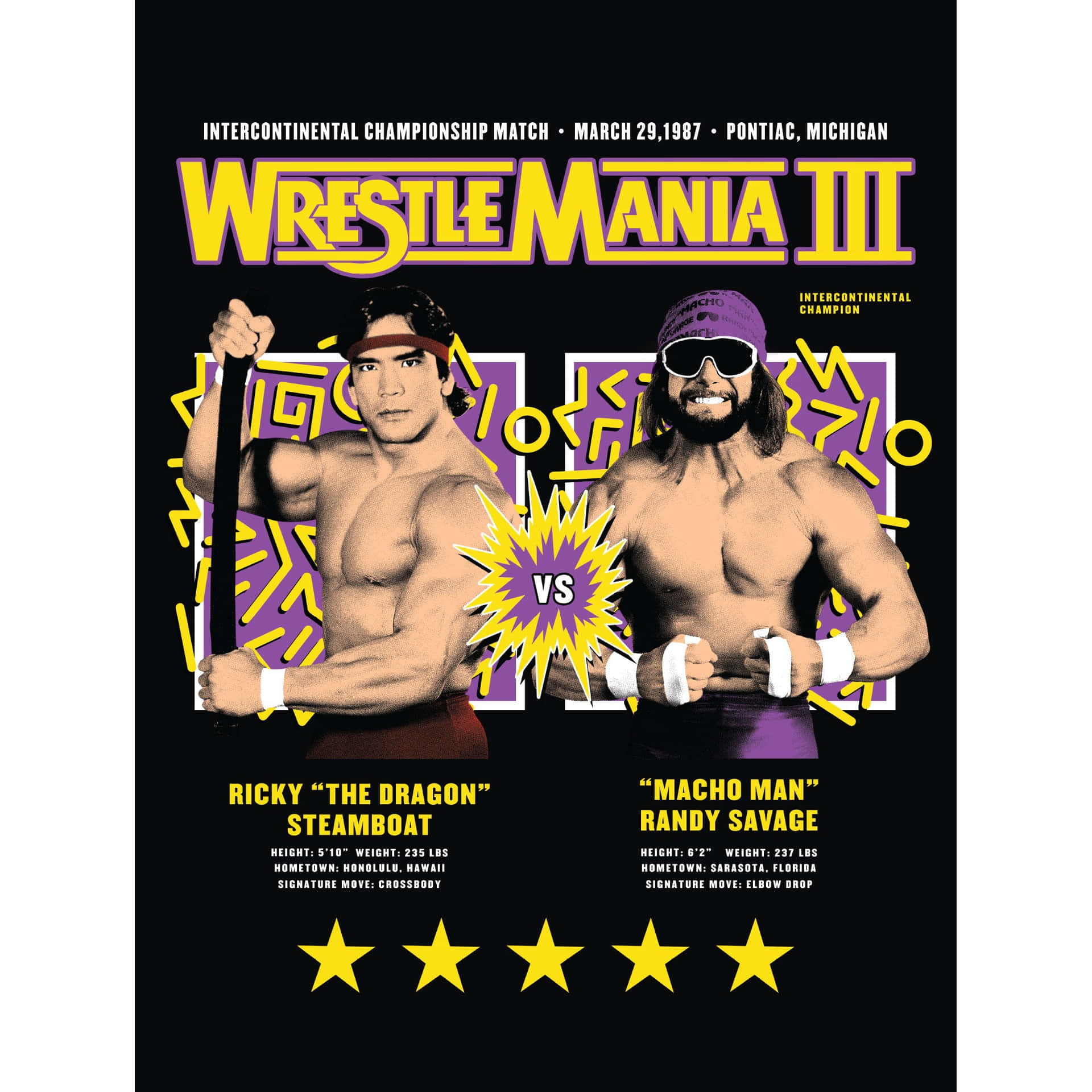 Ricky Steamboat And Randy Savage Wallpaper