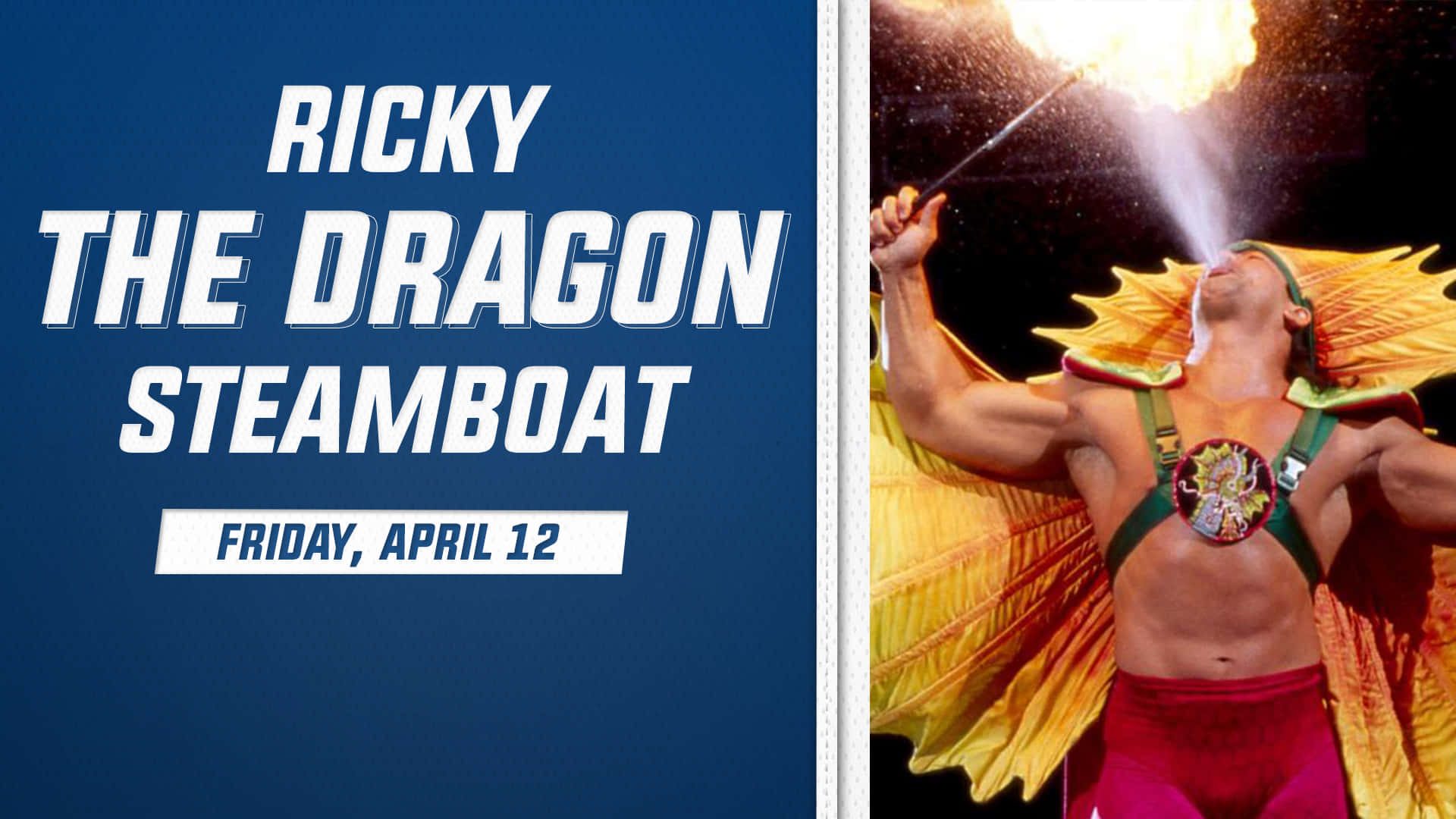 Rickysteamboat The Dragon - Ricky Steamboat Draken. Wallpaper