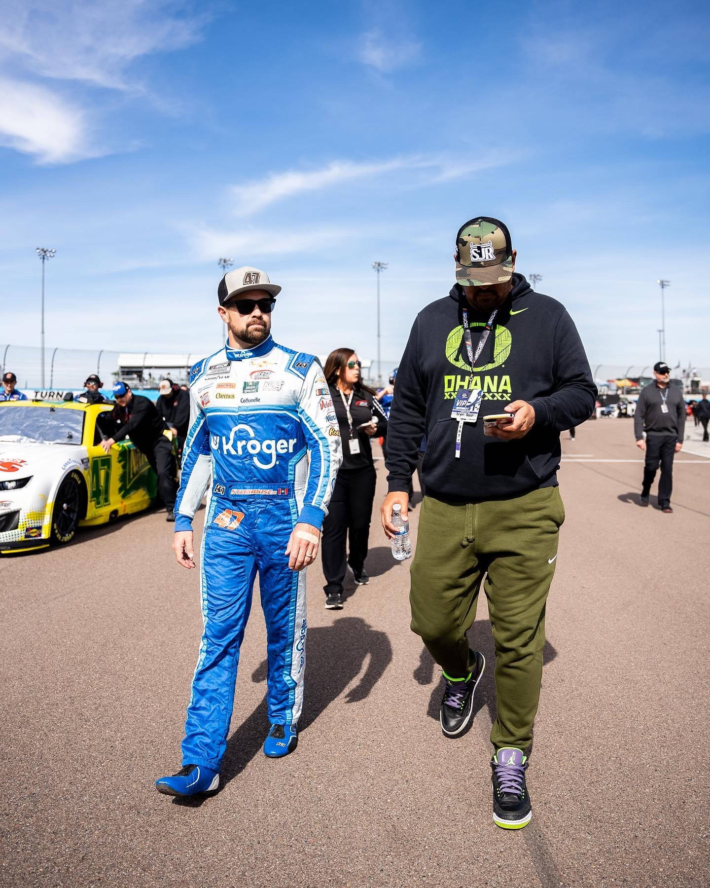 Rickystenhouse Jr. Walking Would Be Translated To 