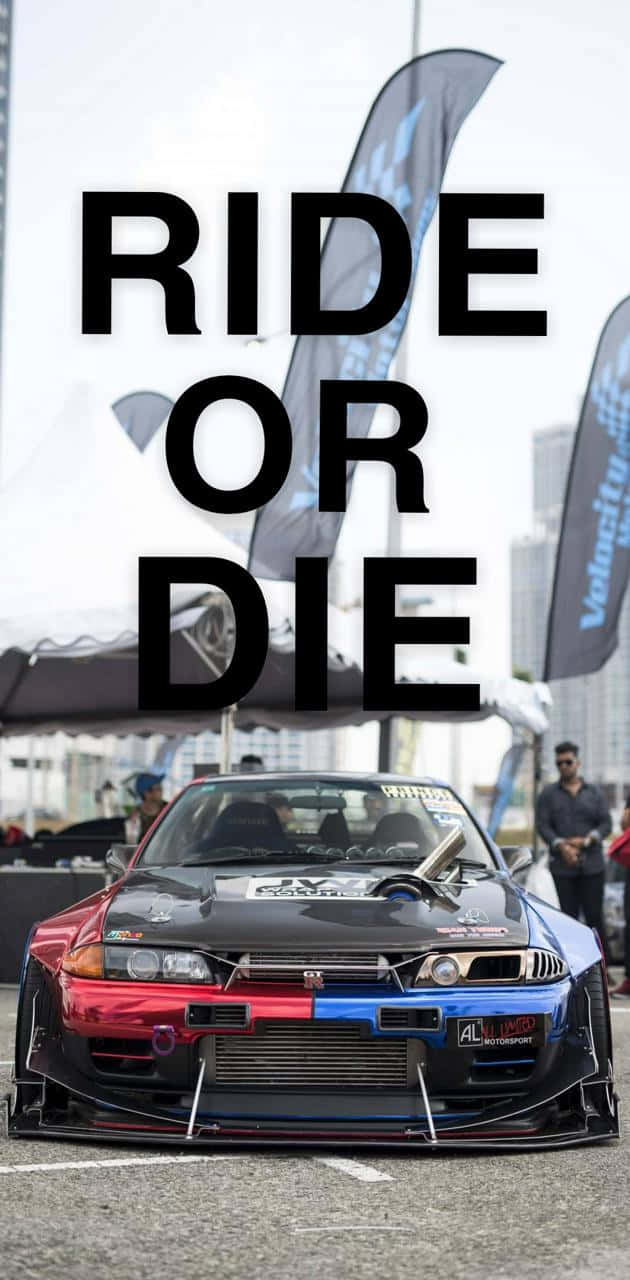 Ride Or Die Bmx Car Wallpaper