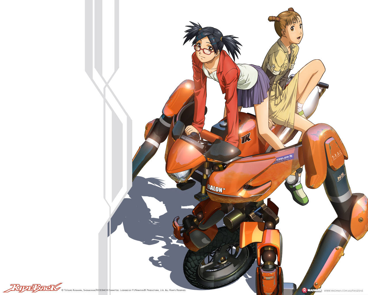 Rideback Shōko And Suzuri
