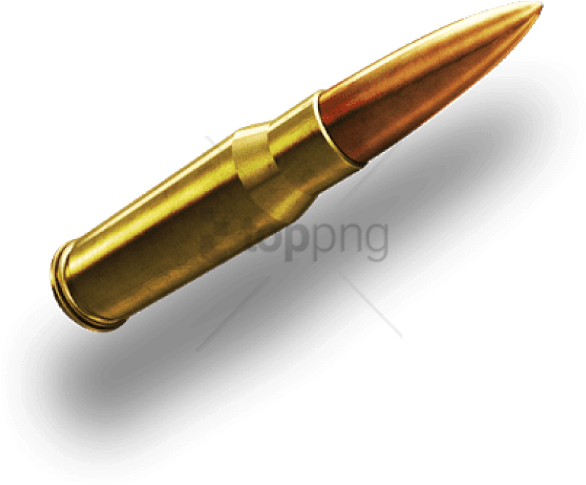 Rifle Cartridgeon Dark Background PNG