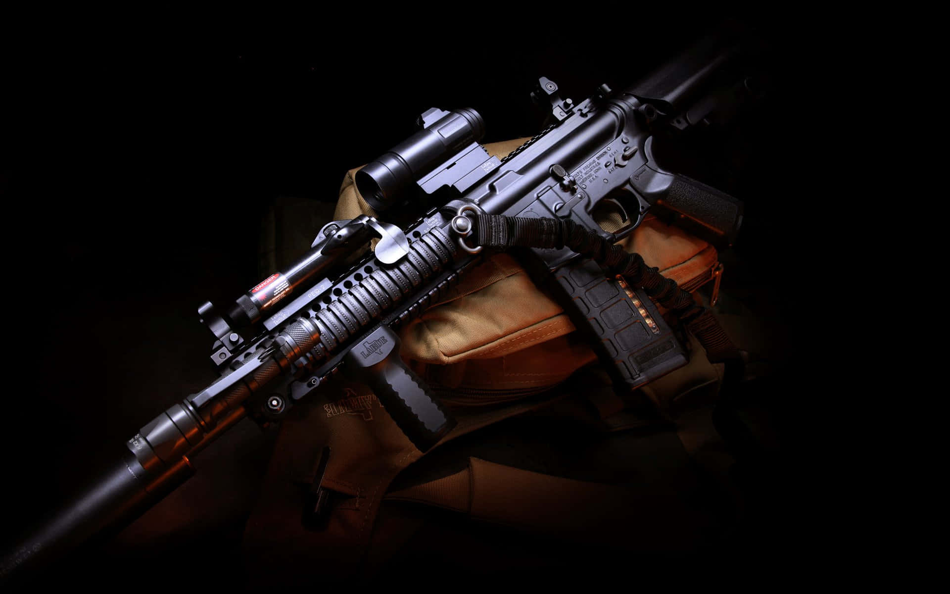 m4 assault rifle wallpaper