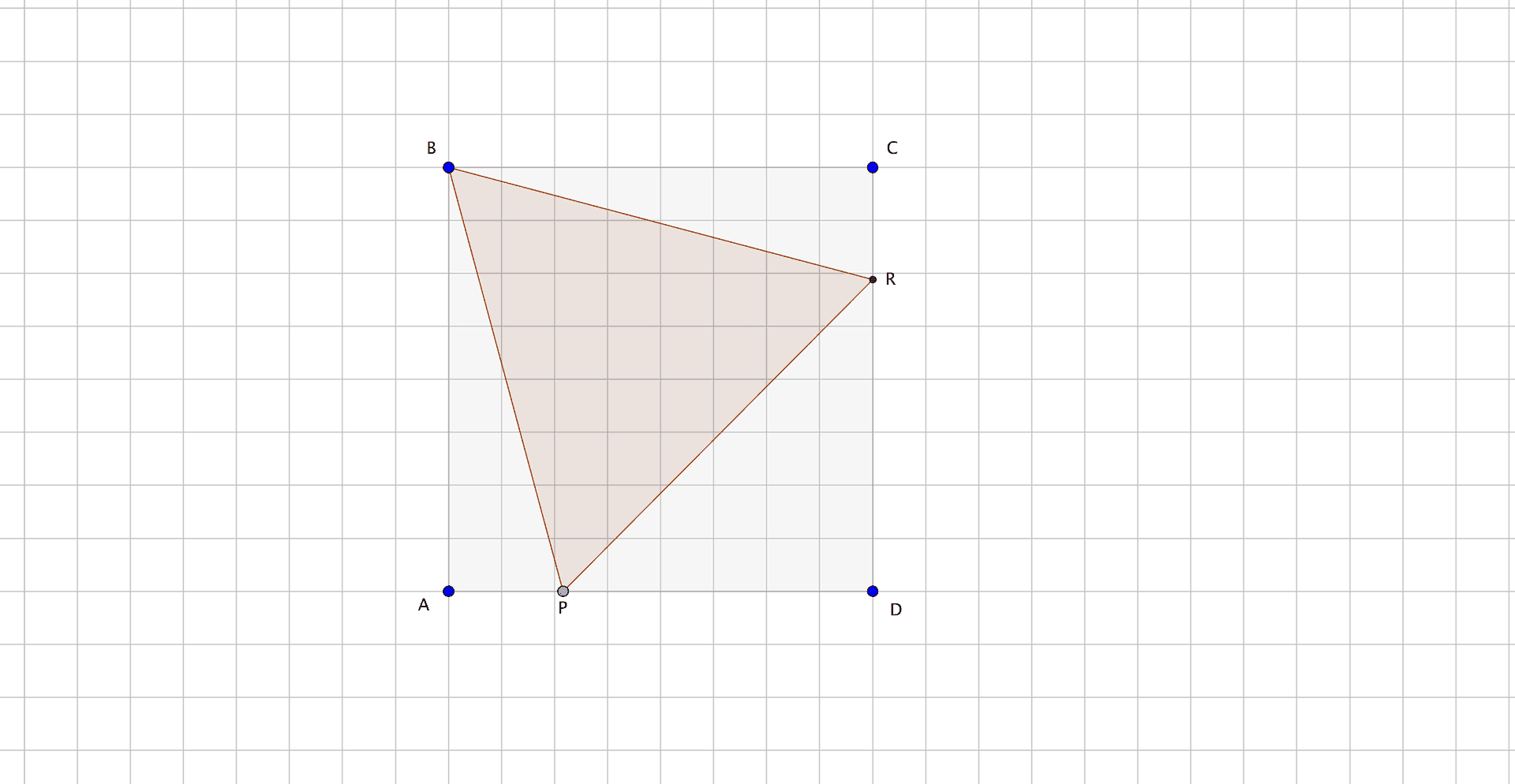 Right Triangle Reflection Grid PNG