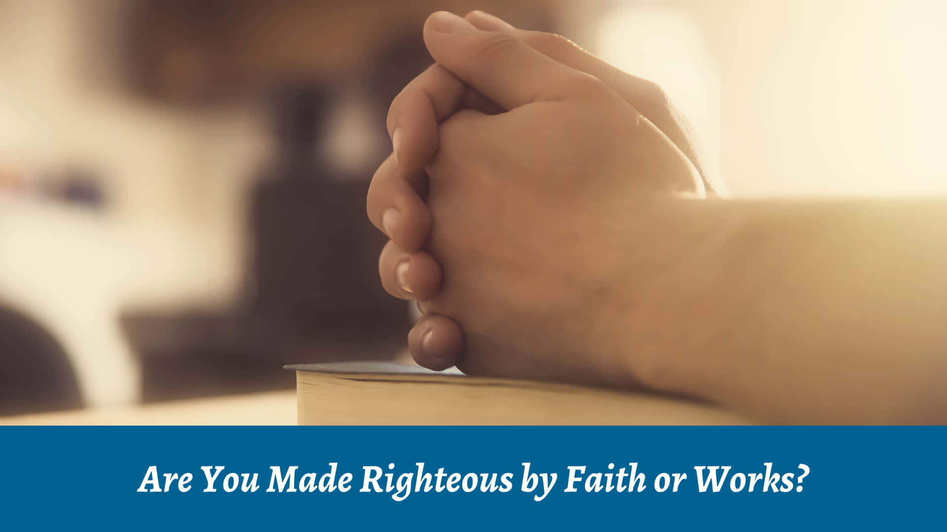 Righteous Faith Choices Wallpaper