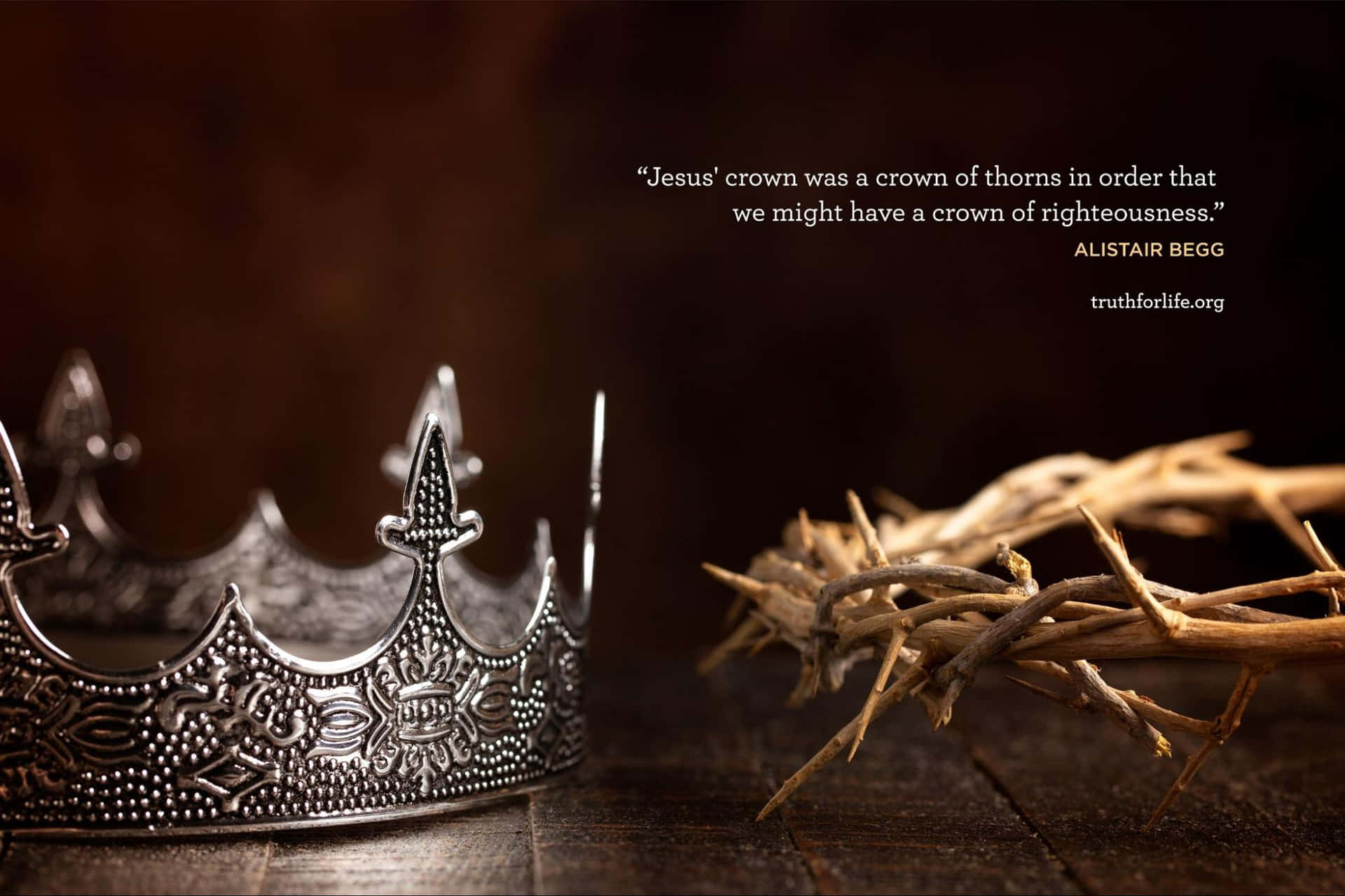Righteous King Crown Wallpaper