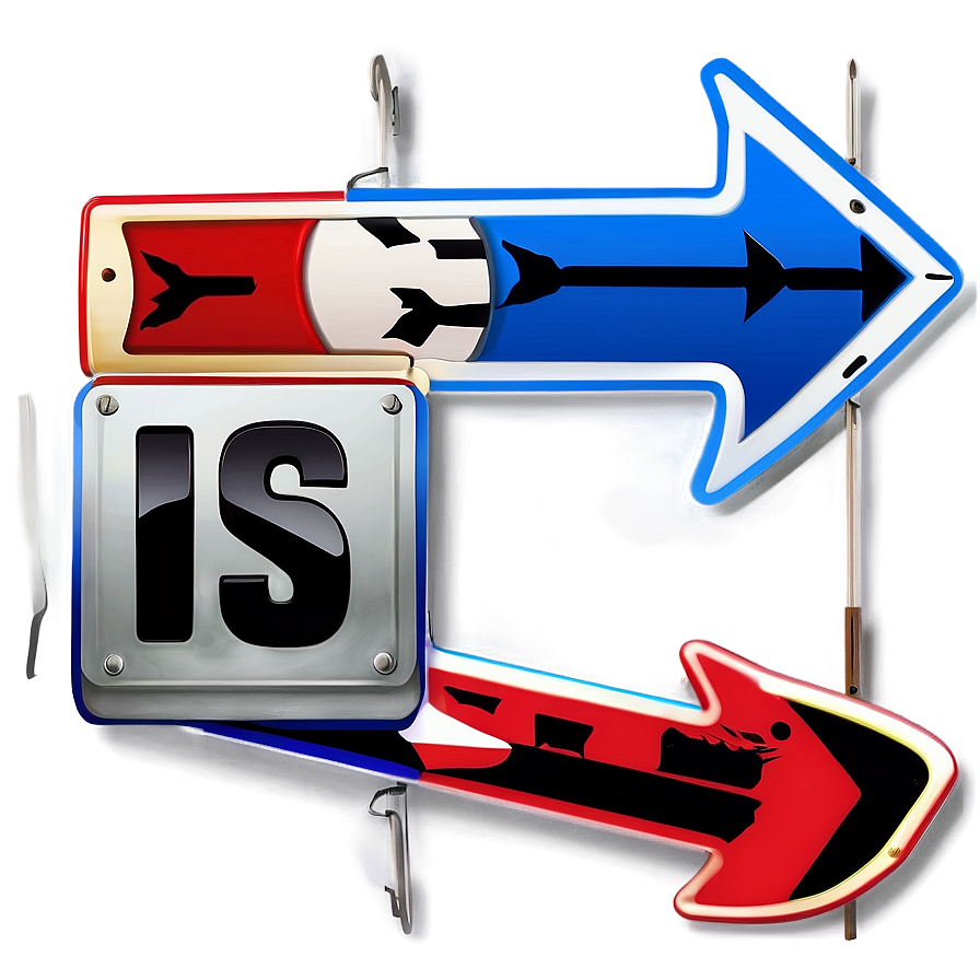 Rightward Facing Arrow Png 06262024 PNG