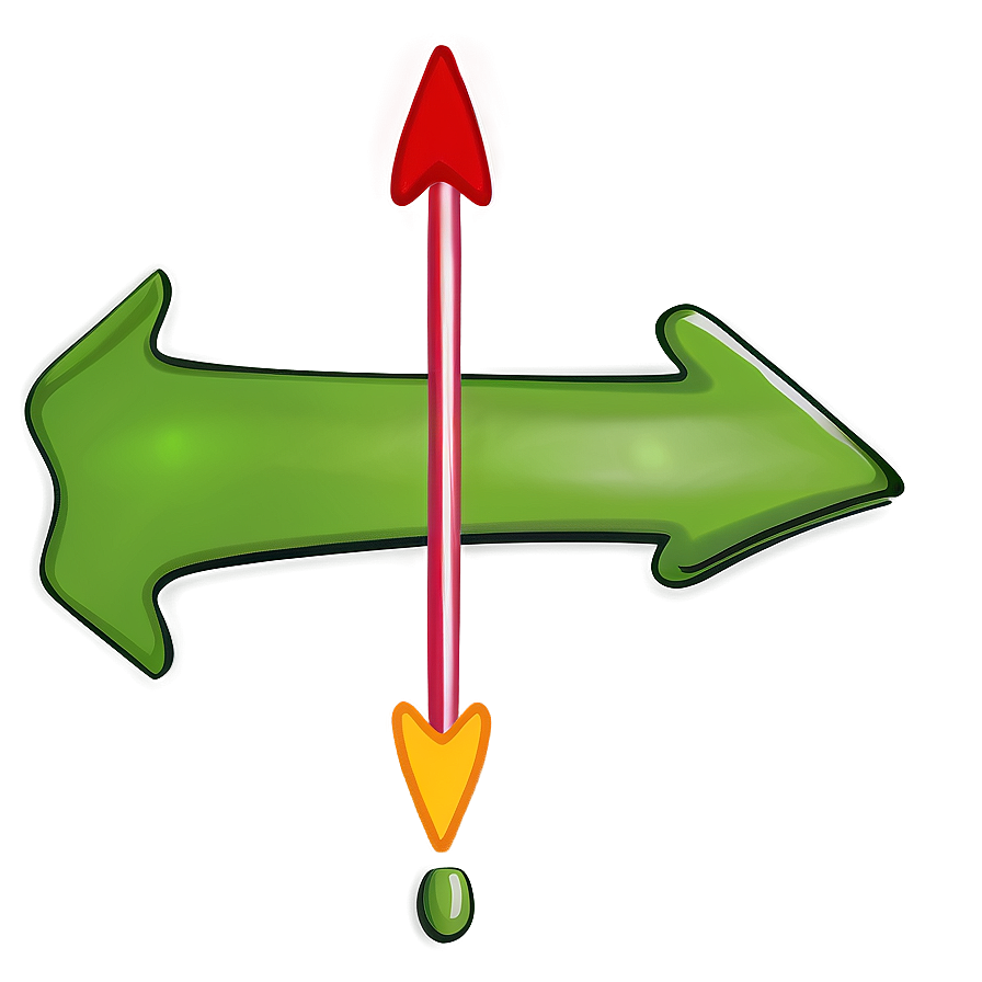 Rightward Leap Arrow Png 06262024 PNG