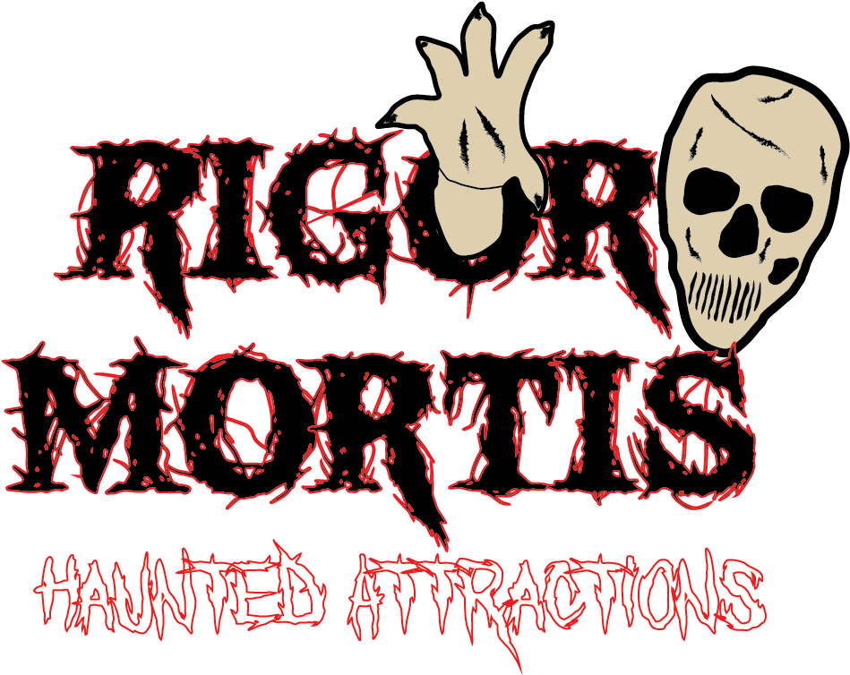 Rigor Mortis Haunted Attractions Logo PNG