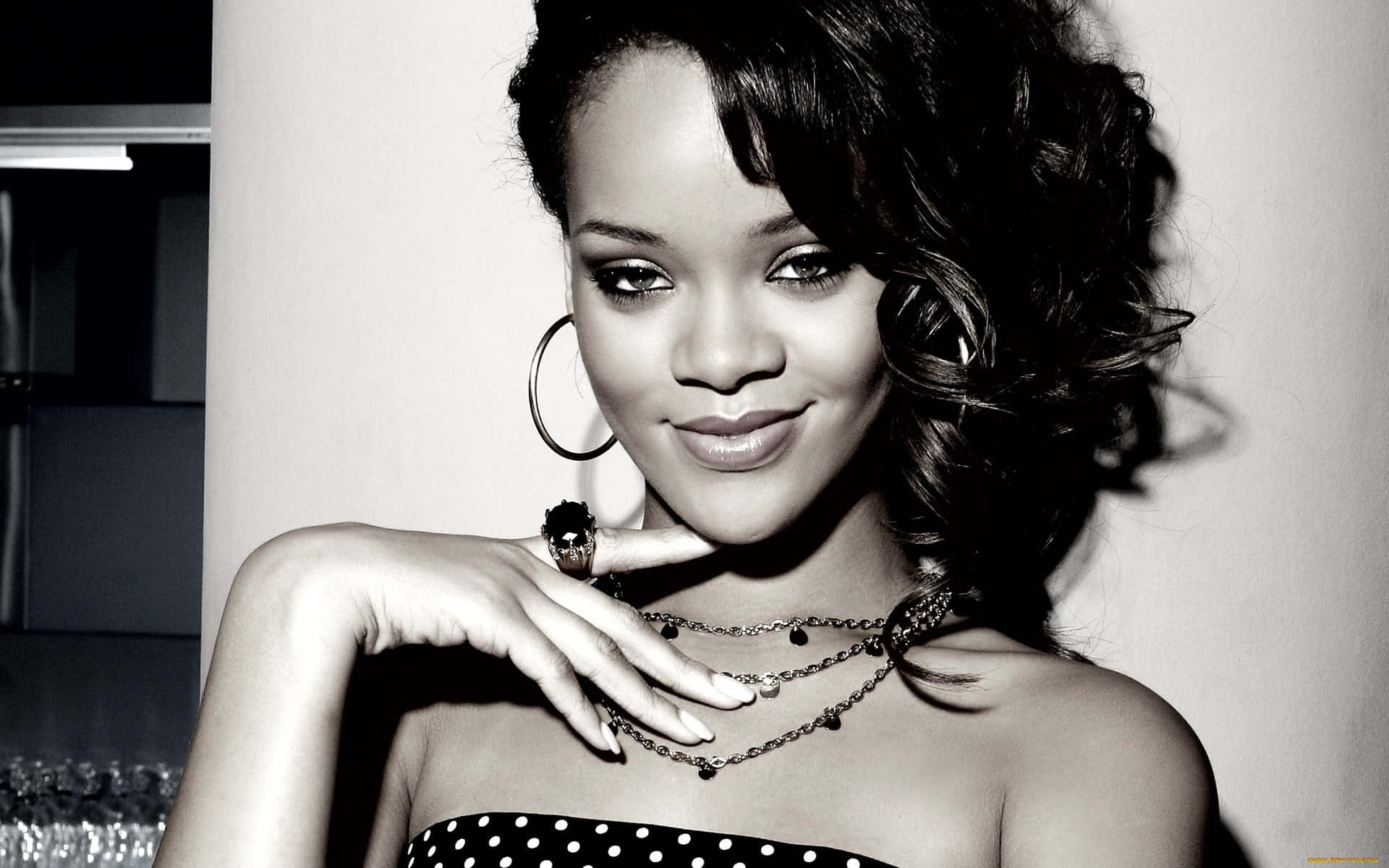 Bildav Rihanna På The Diamond Ball