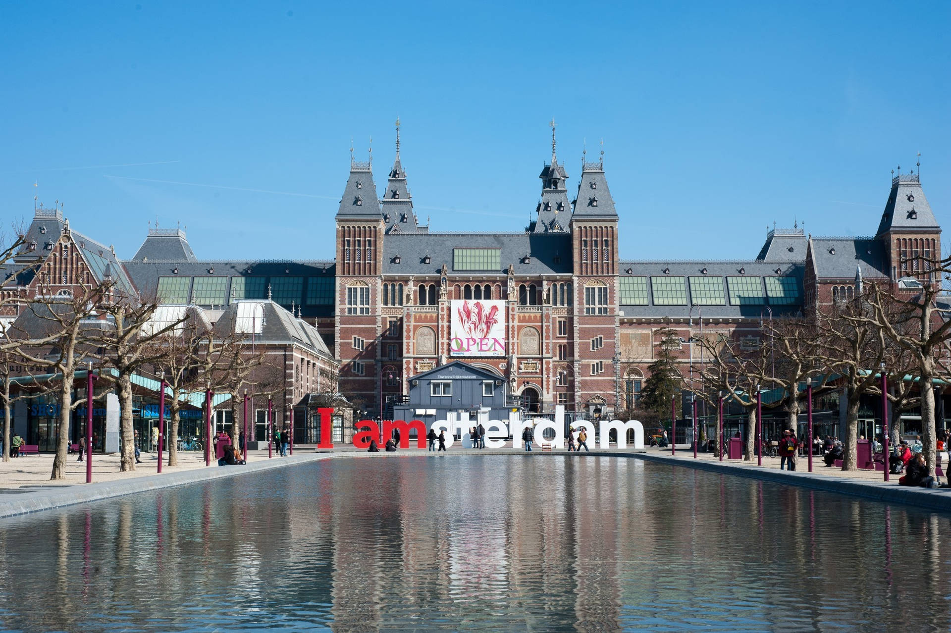 Rijksmuseum I Am Amsterdam Photography Background