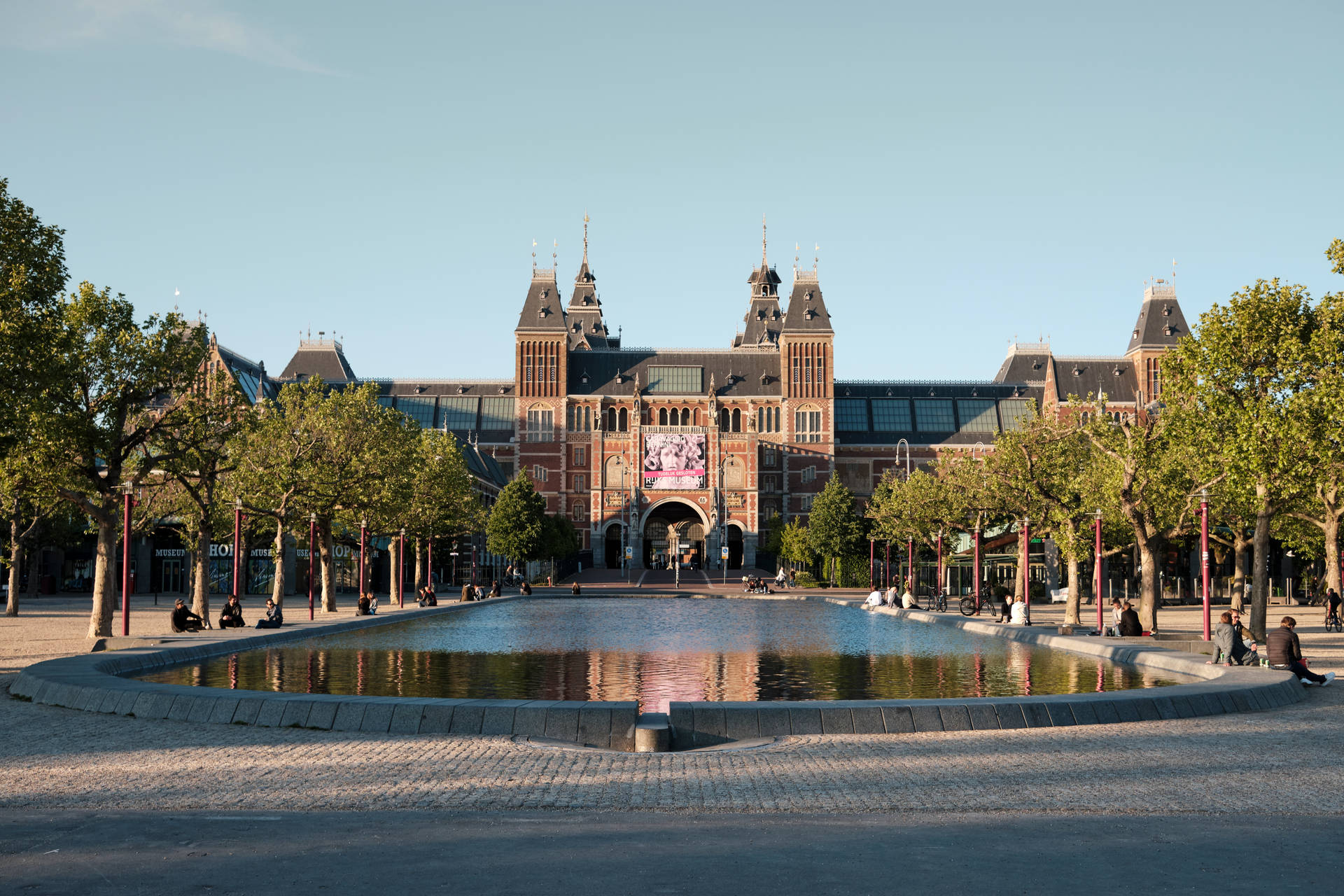 Rijksmuseum With Trees Picture