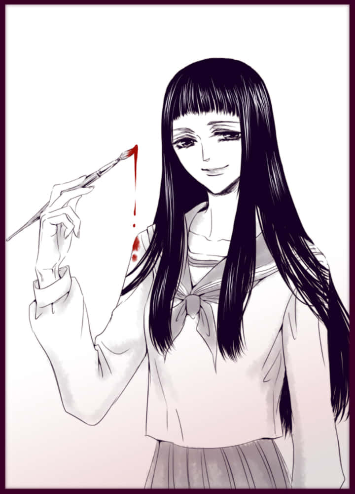 Rikako Oryo, Female Crime Psycho-Pass Character, Serious Expression Wallpaper